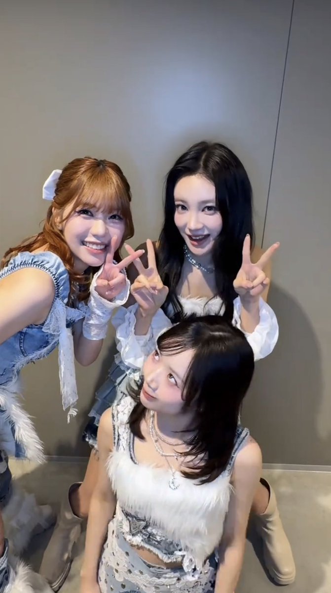 ねえみんなかわいい😭😭😭😭🫶🏻💞 #櫻井美羽 #清水恵子 #海老原鼓 #ME_I