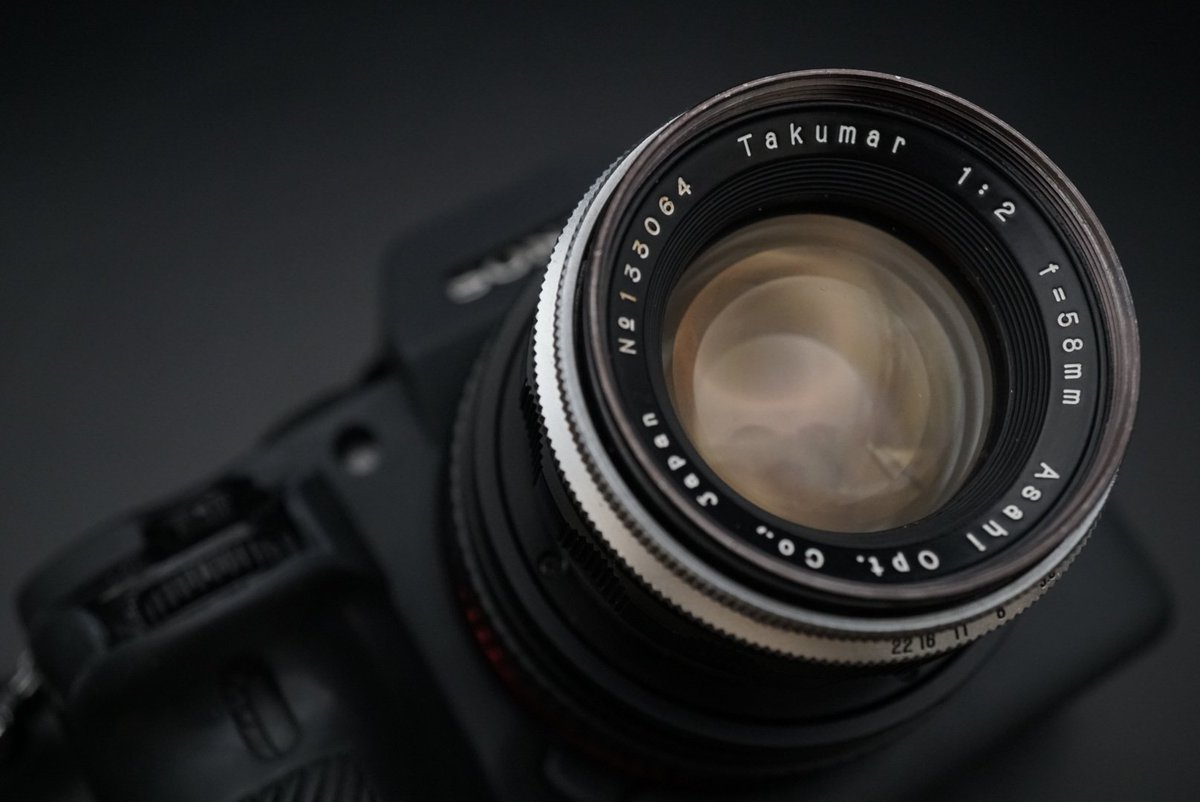 オールドレンズ購入報告・165本目】旭光学工業 Takumar 58mm f2をYahoo