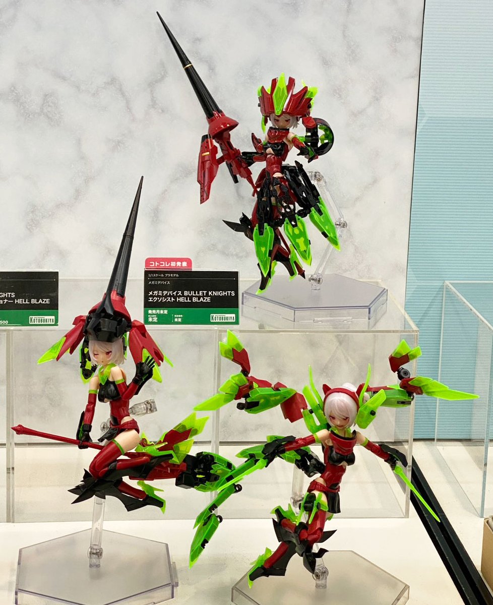 会場発表その2】 #メガミデバイス 「エクソシスト HELL BLAZE