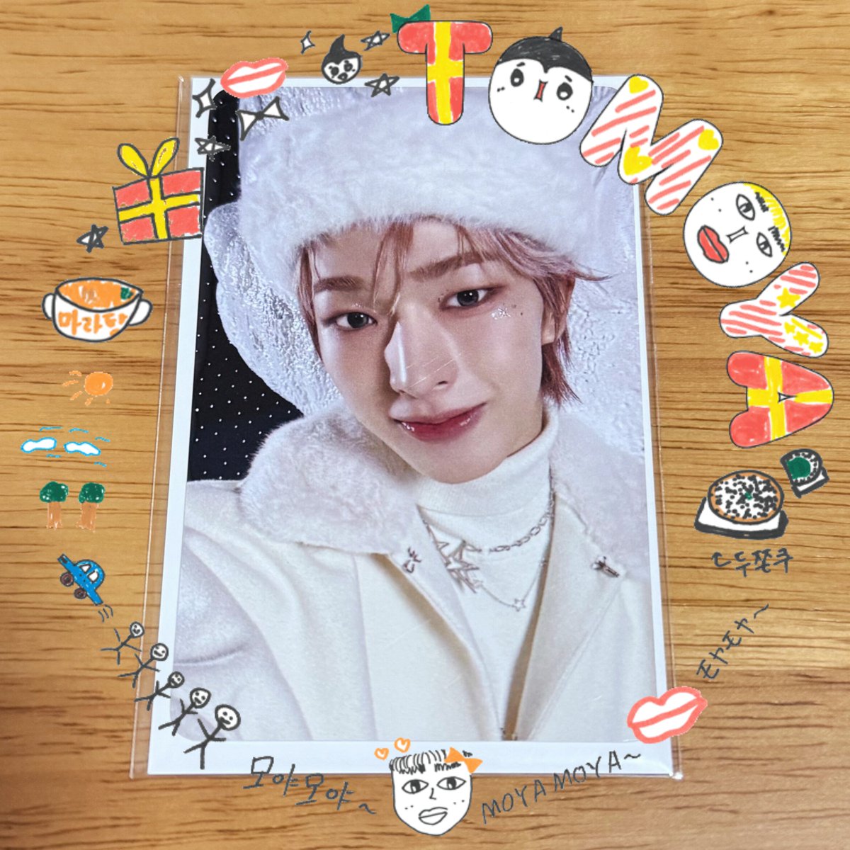 楽しみに待ってたくじ届いたー！！✨✨ サインチェキはハルくんでした