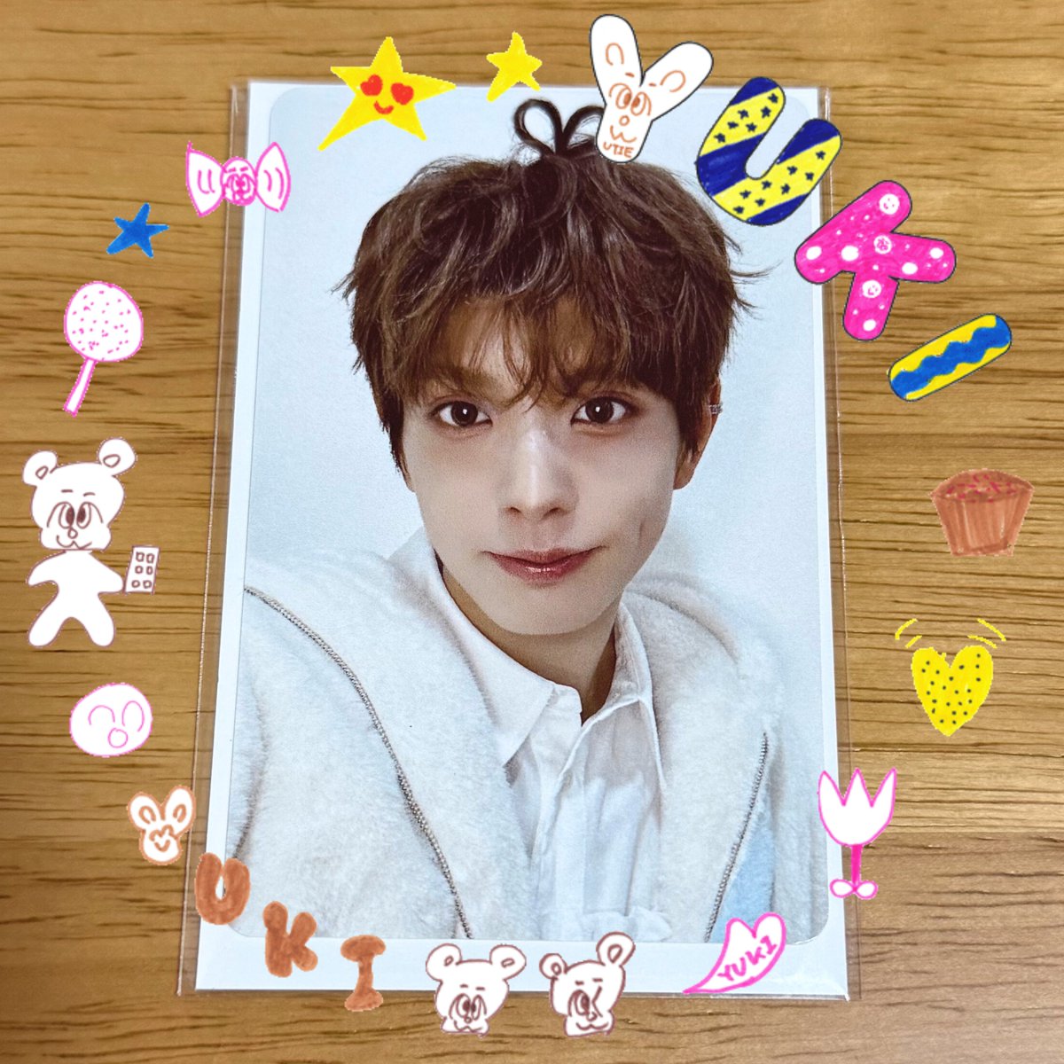 楽しみに待ってたくじ届いたー！！✨✨ サインチェキはハルくんでした