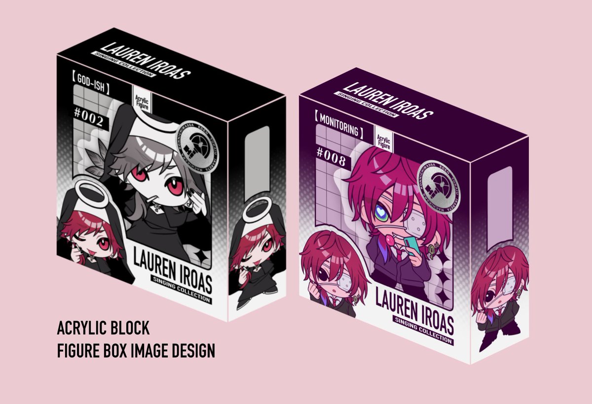 サブにちょこっと載せてたんだけど、こんな感じのアクリルブロック入稿