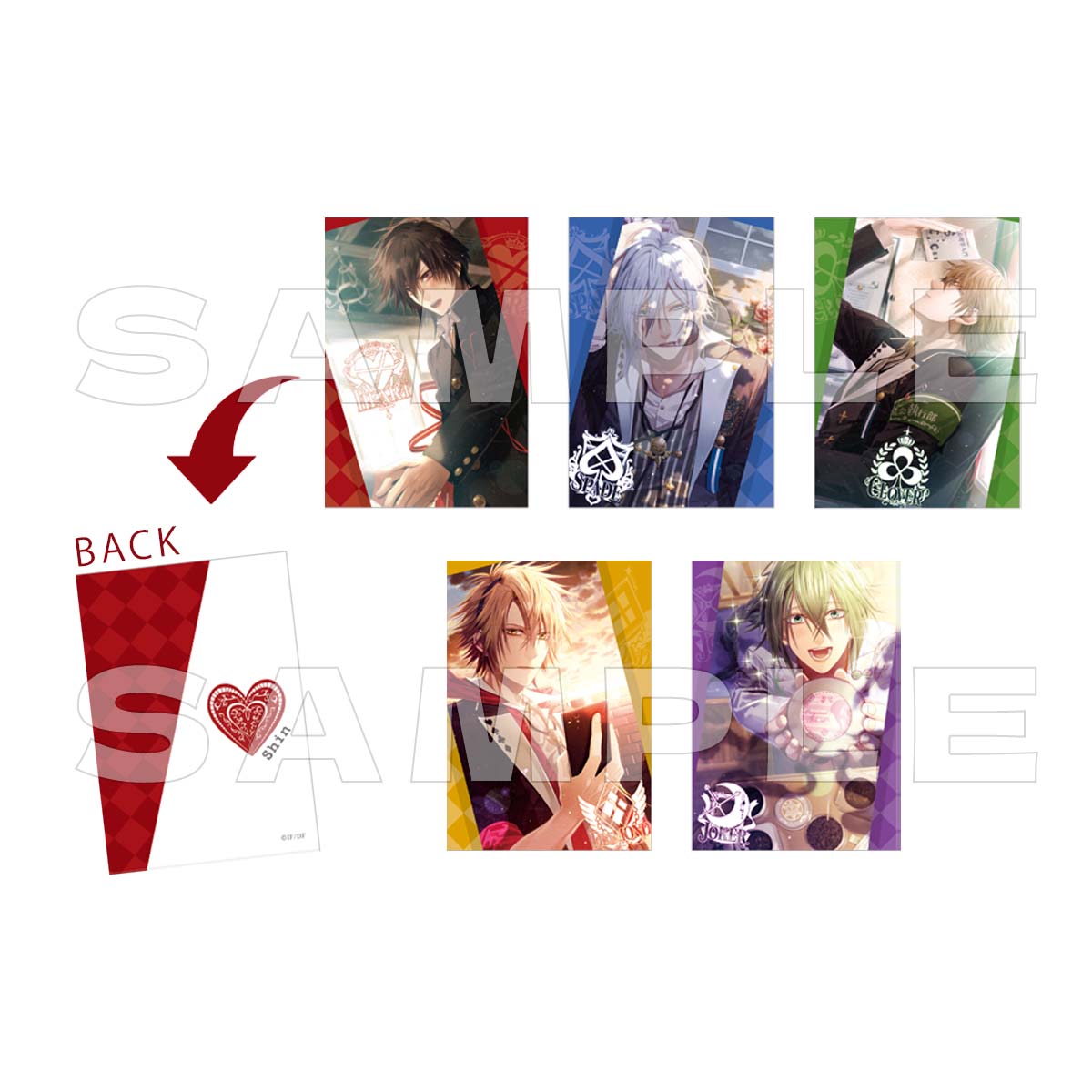 お知らせ】 AMNESIAバレンタインフェア「オリジナルパールカード(全5種