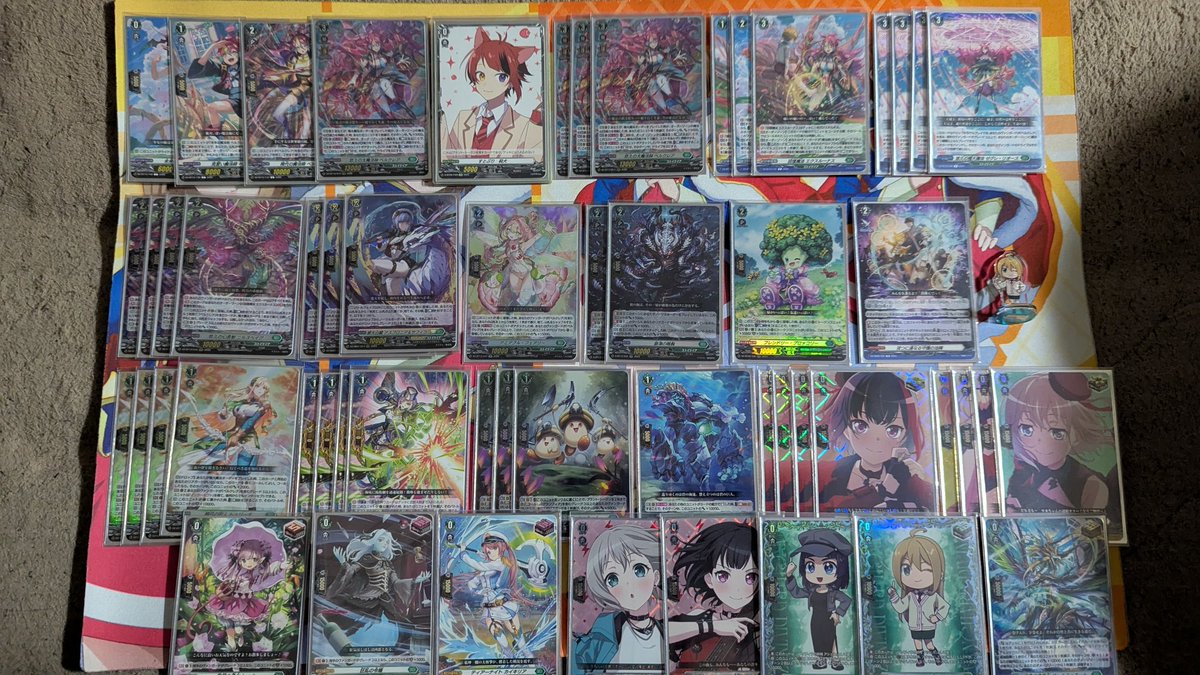 ベルクレア組みましたーアクアフォース連中使いたくていろいろ模索しま