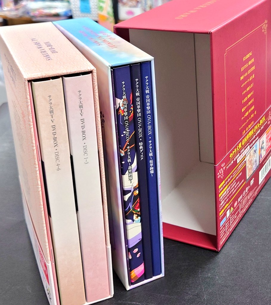 セットです！ セットでの販売です！！ 「サクラ大戦 帝国華撃団 OVA