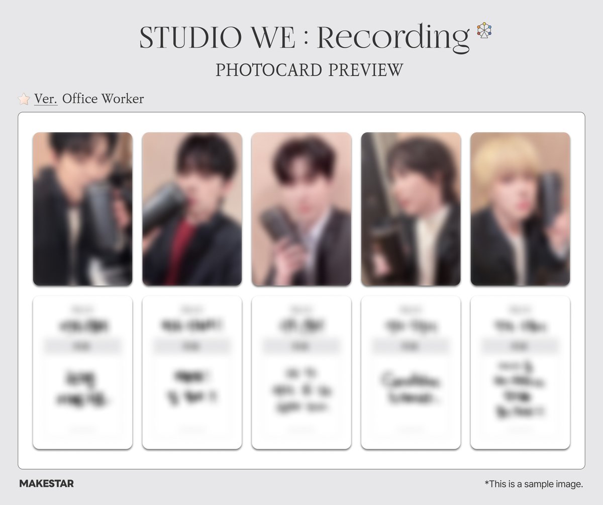 韓国対面サイン会＆ヨントン] #ONEWE 4th Demo Album [STUDIO WE