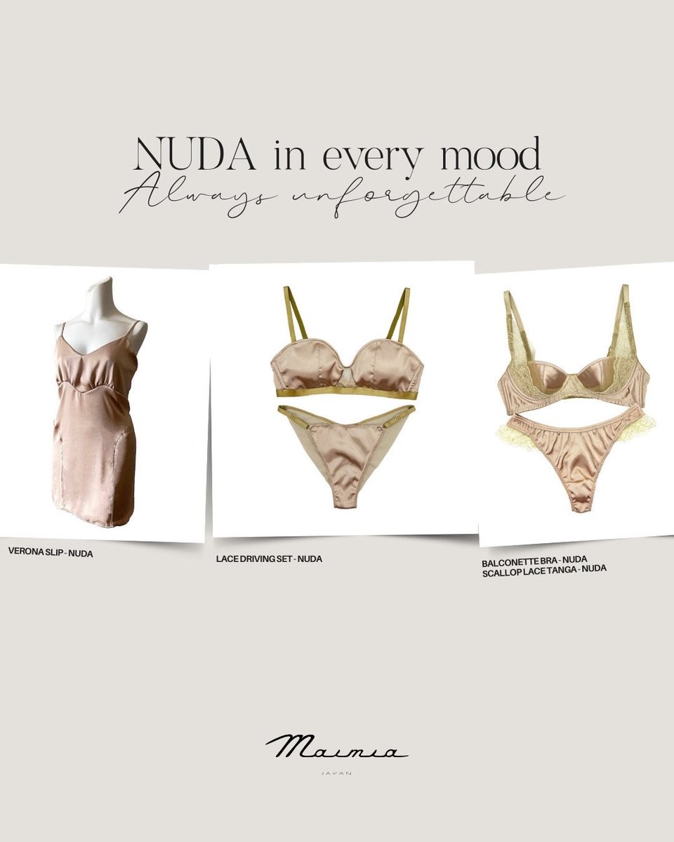 Maimia｜マイミア【公式】 (@MaimiaLingerie) / Posts / X