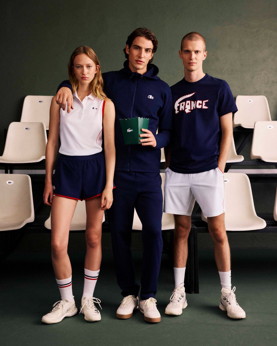French Tennis Team Collection🇫🇷 ブルー、ホワイト、レッドが映える