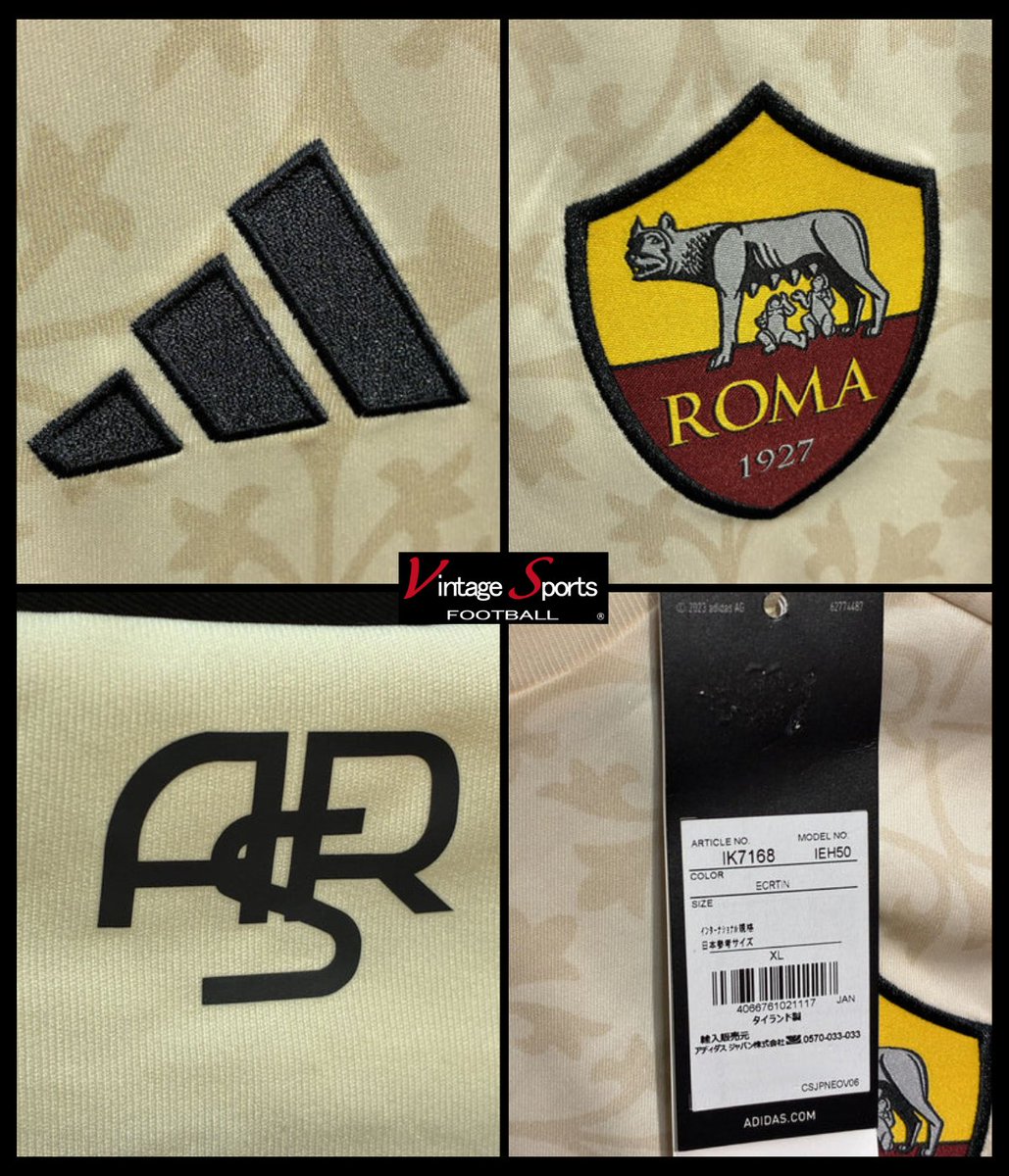 商品情報】町田店 【2023/24】#ASローマ 1993/94シーズン以来、実に30