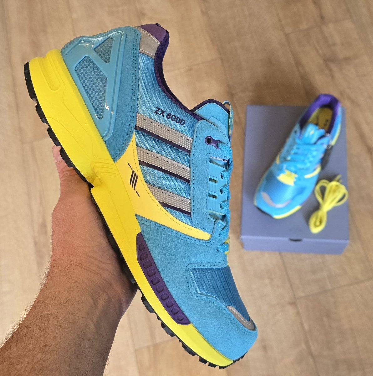 adidas ZX 8000 JC & MT Consortium (BLUGLO/BLUGLO/UNIPUR) JQ6739