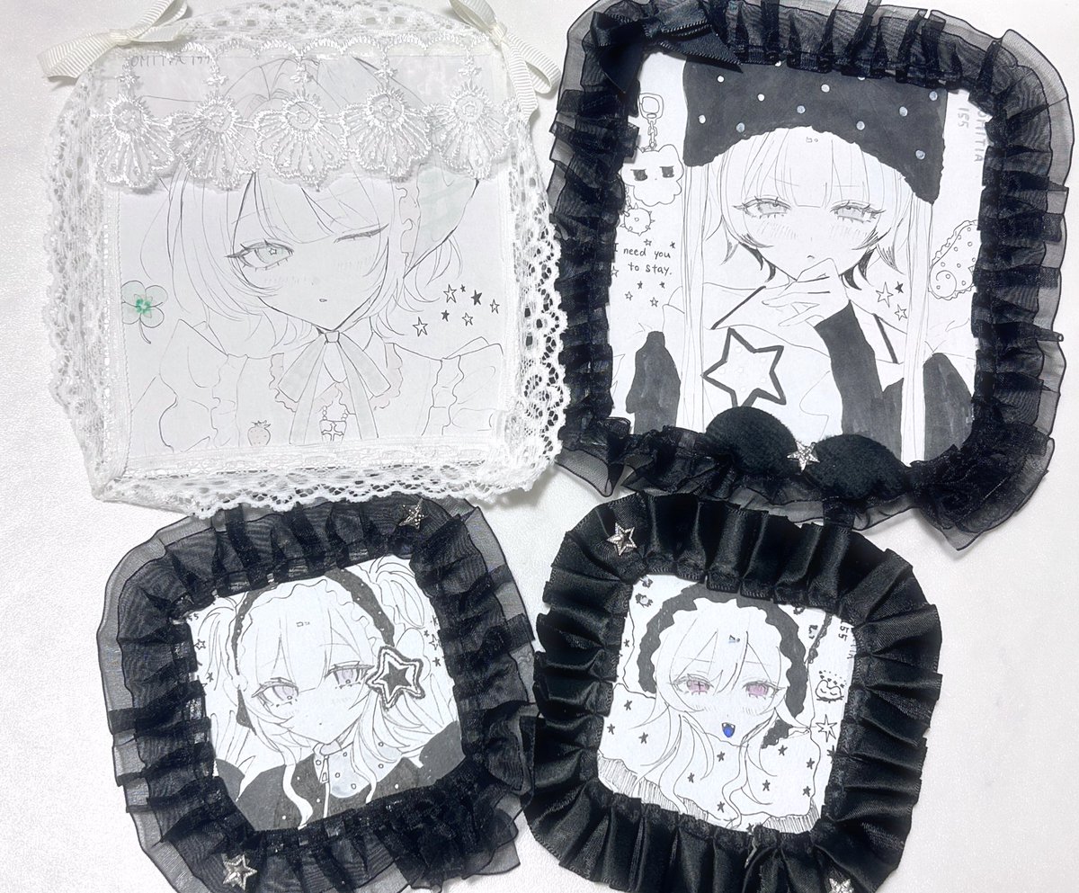 原画色紙です🎶かわいい