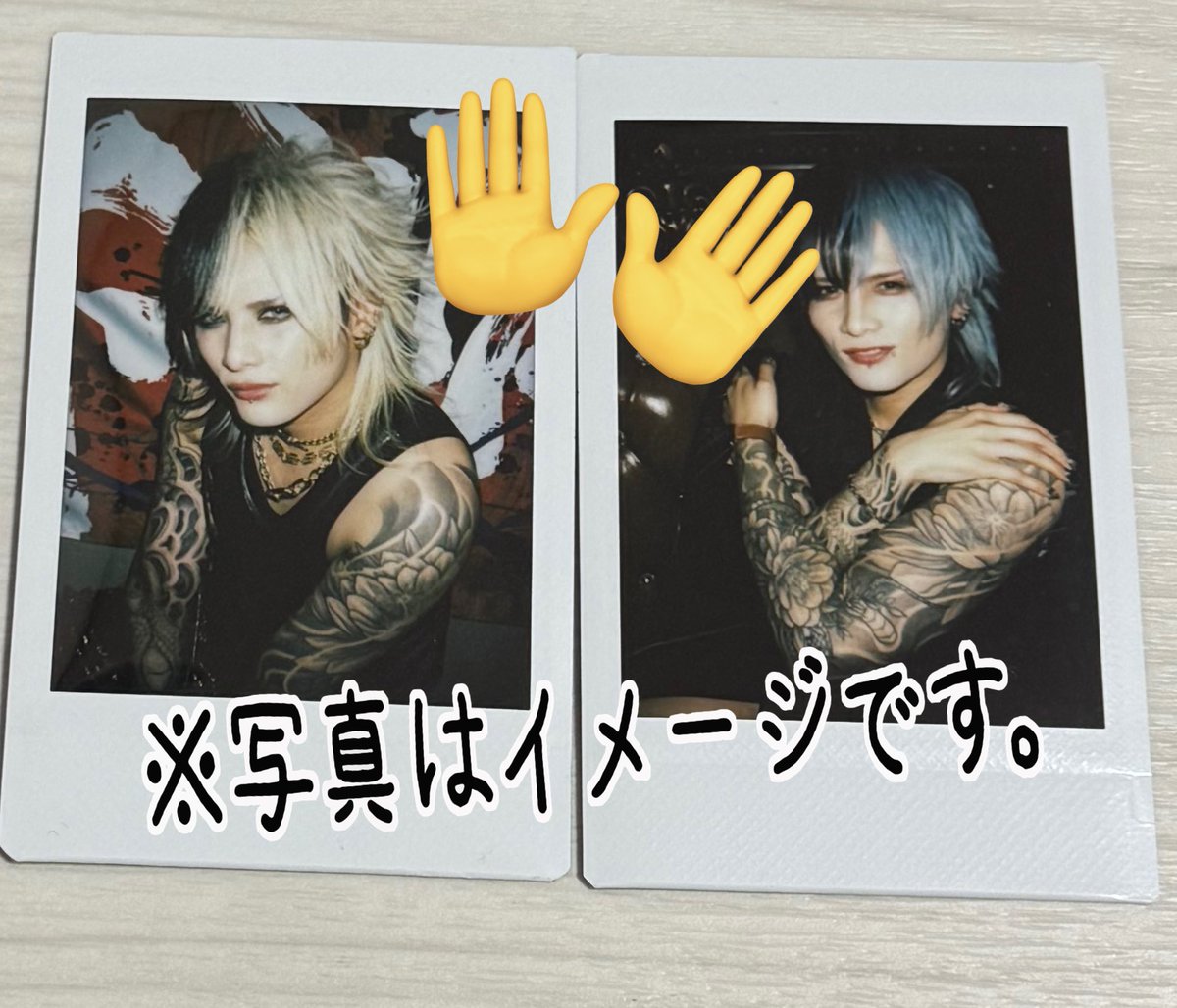 Royz 昴さん チェキ交換 探しています。 譲：腕チェキ 求：背中チェキ