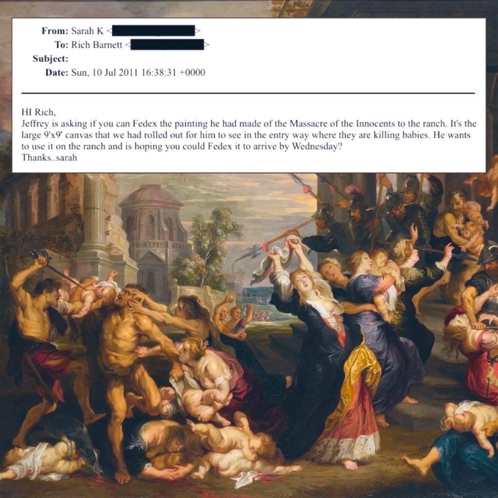 世界中にはこういう子供を贄とした 絵画や彫刻が沢山残っています