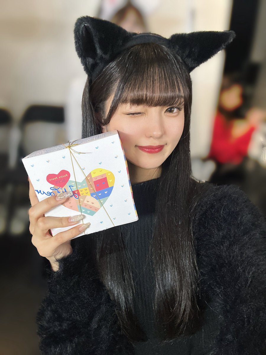 ﾆｬﾆｬﾆｬ!!! ニャンダブル公演🐱 ありがとうございました❕❕ 黒猫にした