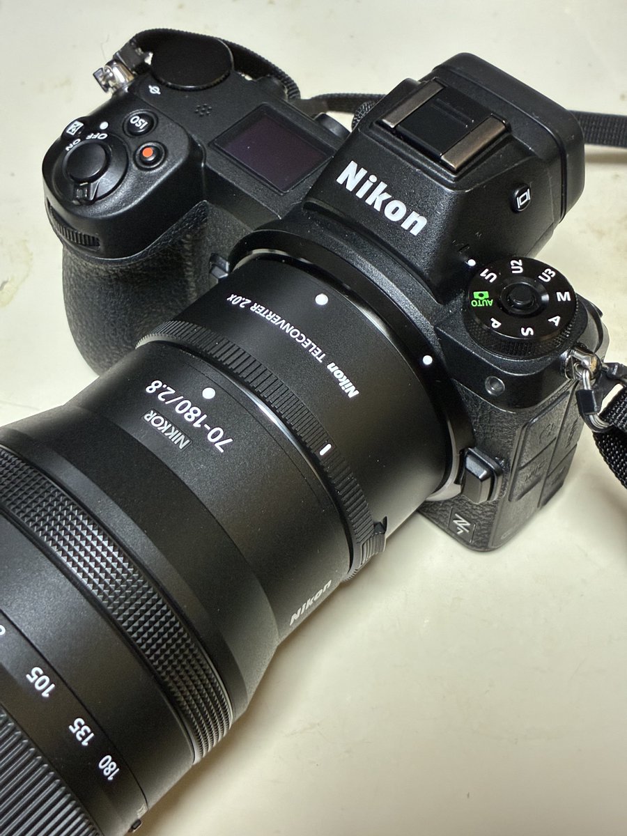 Nikon Z7 NIKKOR Z 70-180mm f/2.8 TC-2.0x 見た目にもいいね FTZを