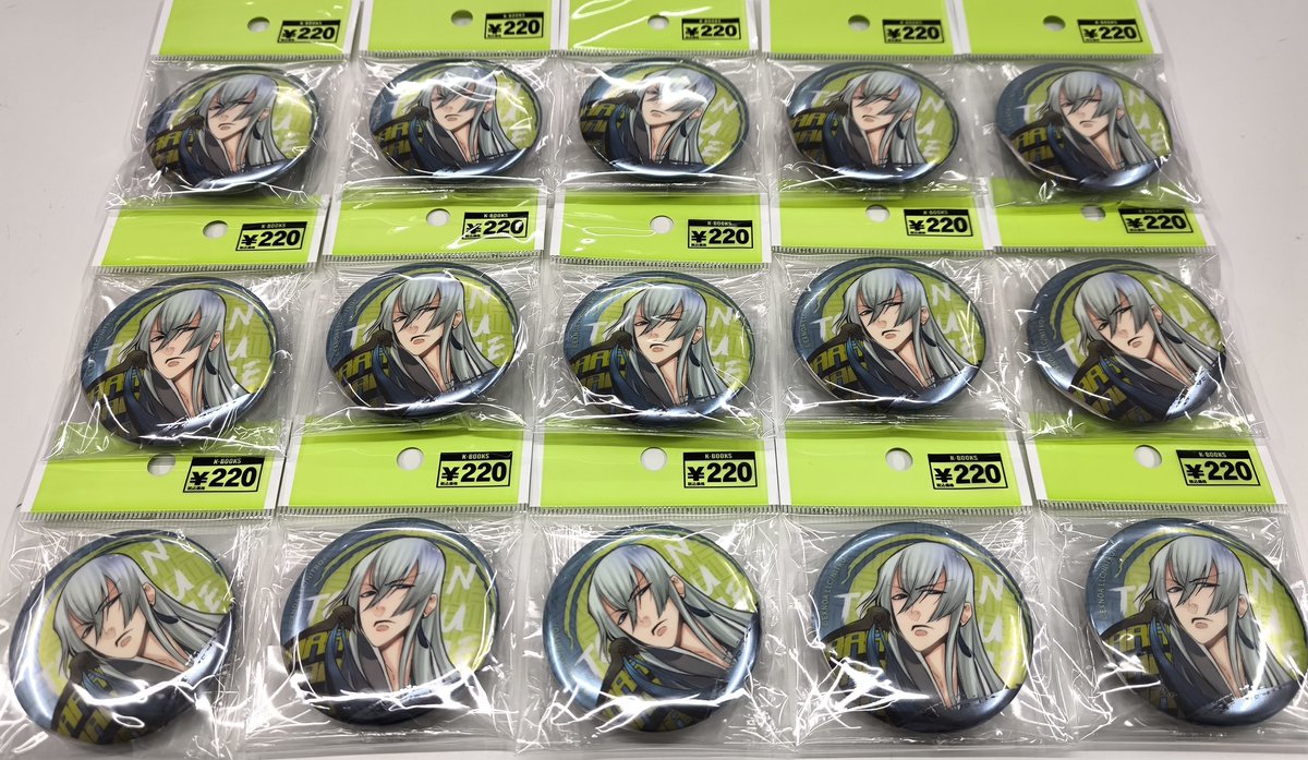 入荷情報】 刀剣乱舞 とうらぶ 星河動漫 中国限定 戦闘絵 缶バッジ 江