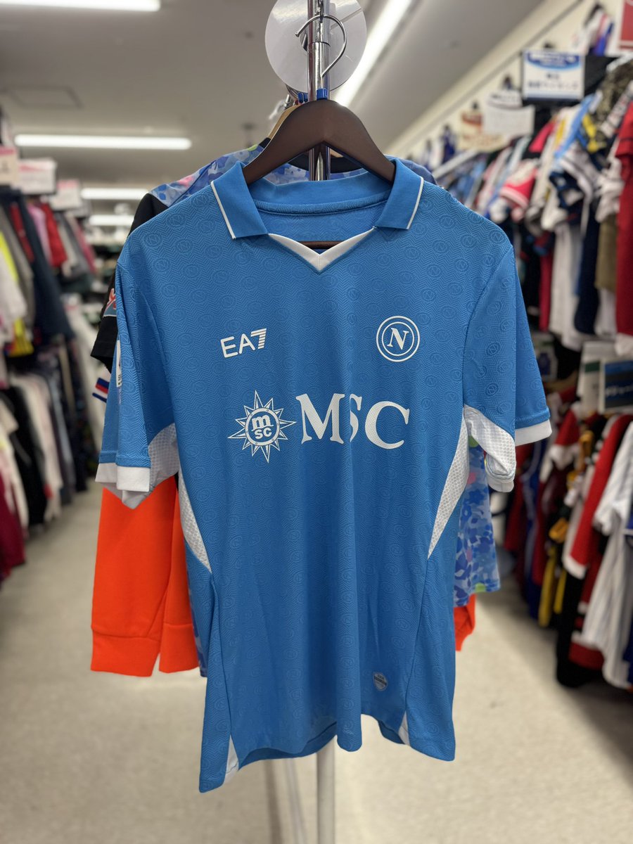 ⚽#ユニフォーム 新着情報⚽】 24/25シーズン #SSCナポリ 入荷