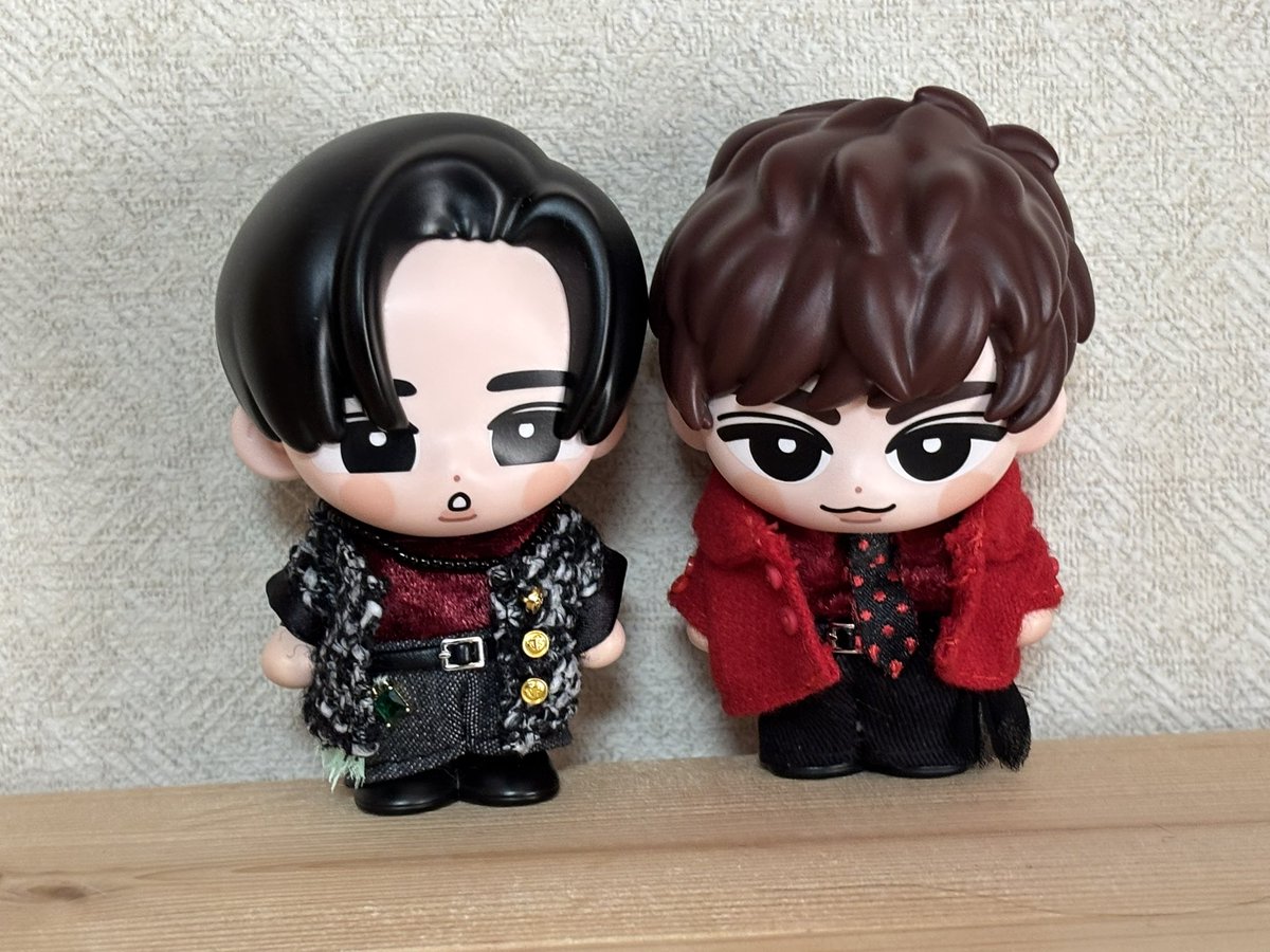 あべビちゃん・めめビちゃんにもARTの衣装を縫ってみました