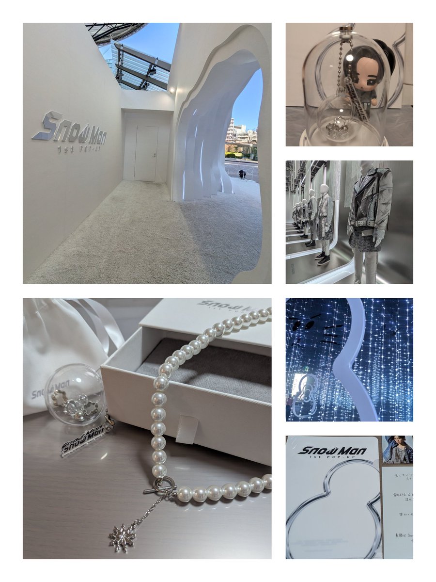 POPUP行ってきました⛄️ 買って良かったものはスノーボールネックレス