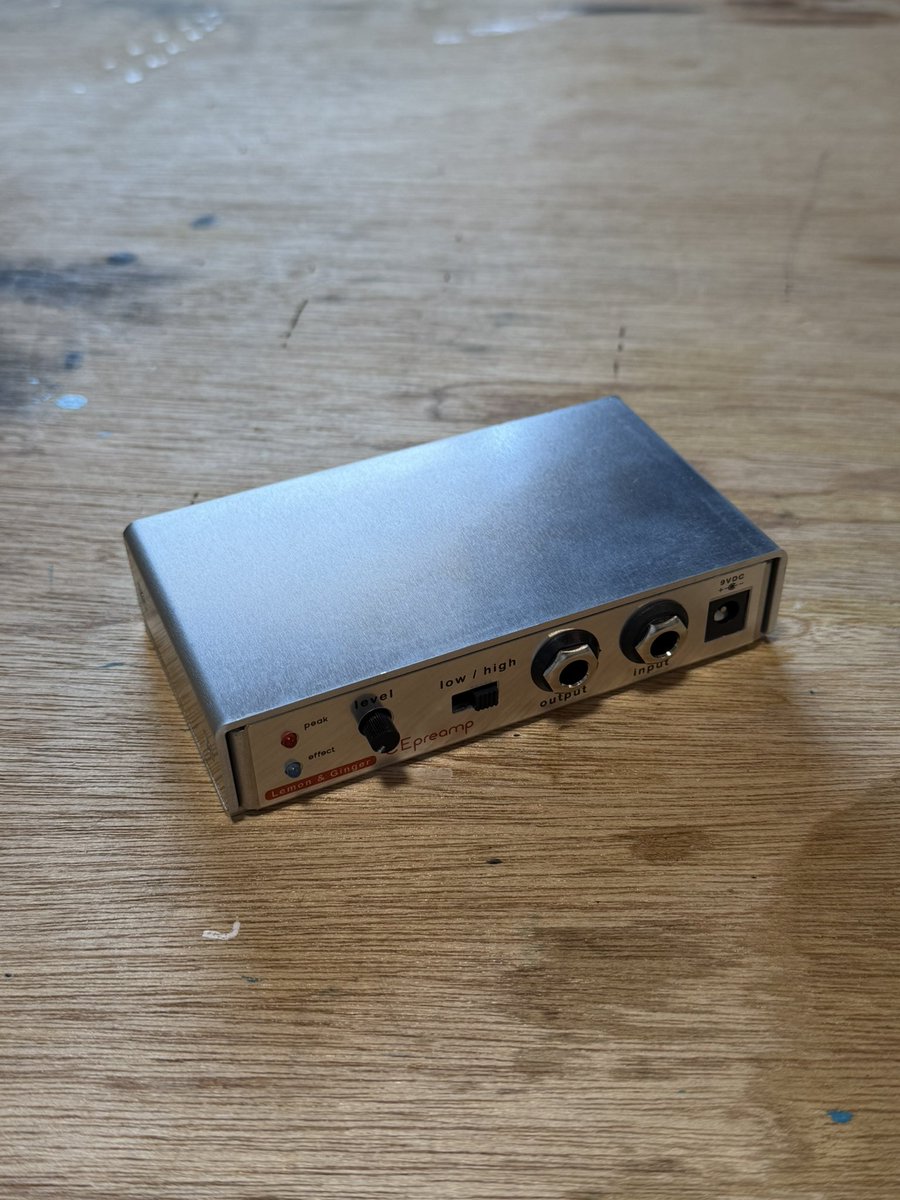 塗装前の筐体を使ってCE Preamp(carpet)を作ってみました！ 2〜3日