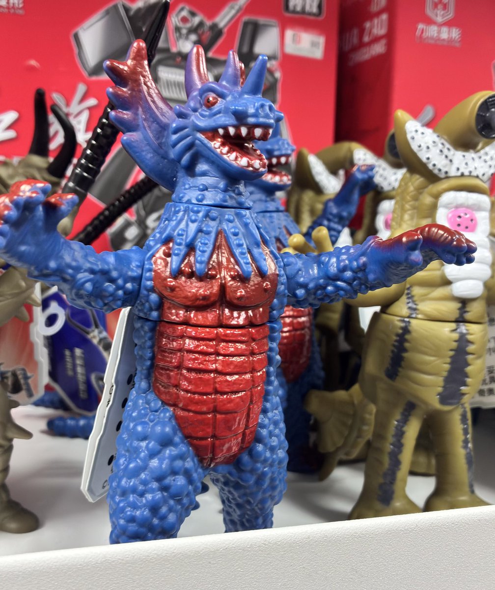 中国限定の怪獣ソフビ！ 日本ではちょっと珍しい超獣ラインナップ