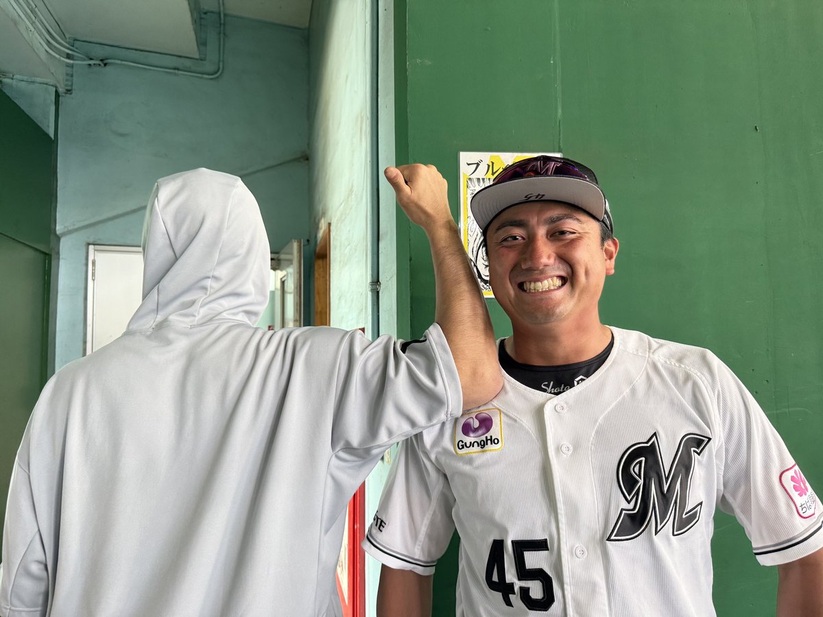 本日2本のタイムリーを放った #植田将太 選手！ #chibalotte #広報