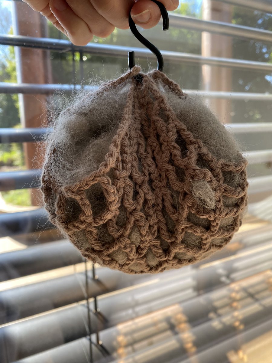 OMC, look what the staff did with our fur 🙀 They crocheted a