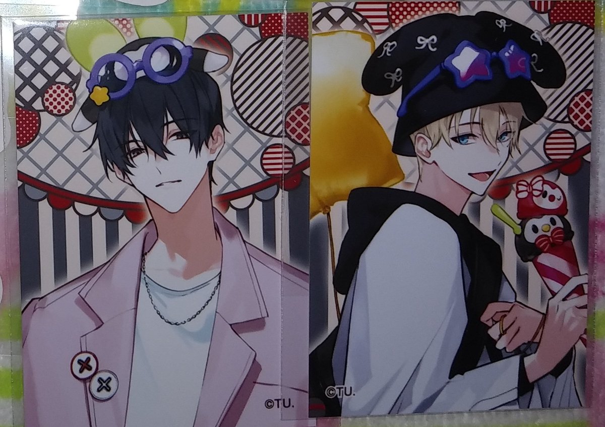 交換】ツキプロ 特典 ステッカー 譲→駆・☆始・恋・☆春・☆新・☆葵