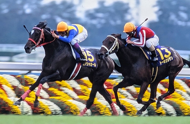 1997年2月26日に生まれたエアシャカールは、2000年に皐月賞と菊花賞を