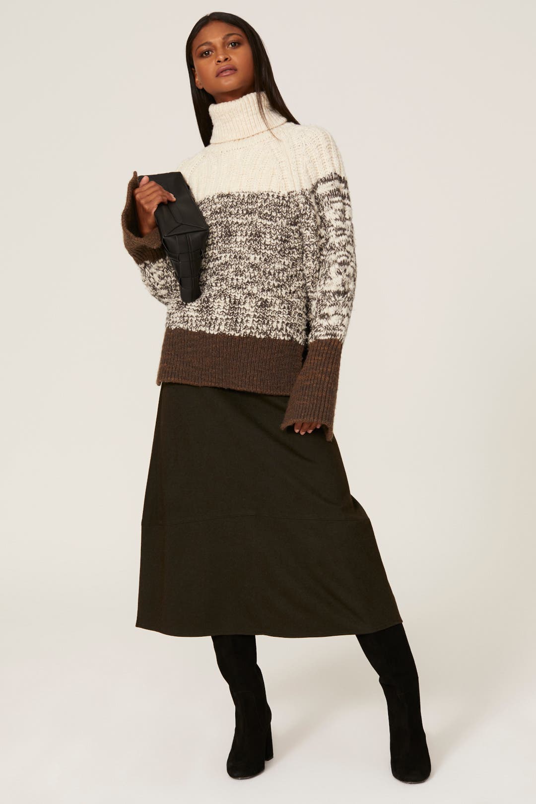 Chunky Knit Turtleneck Sweater by 3.1 Phillip Lim | Rent the Runway