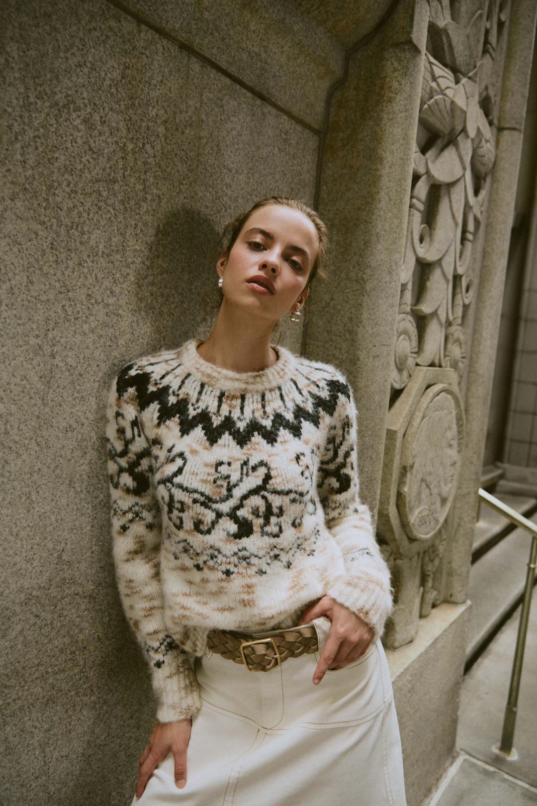 Duke Fair Isle Knit Top by Tanya Taylor | Rent the Runway