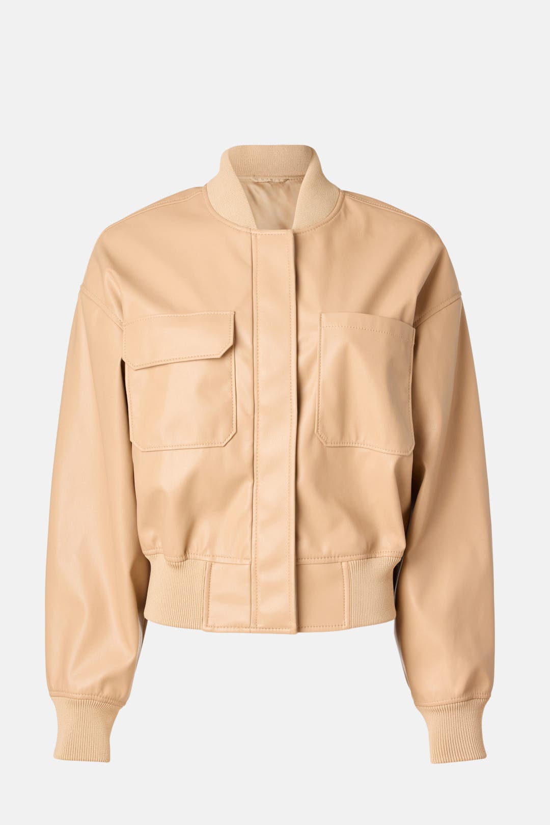 Faux Leather Mixed Pocket Bomber by 3.1 Phillip Lim | Rent the Runway