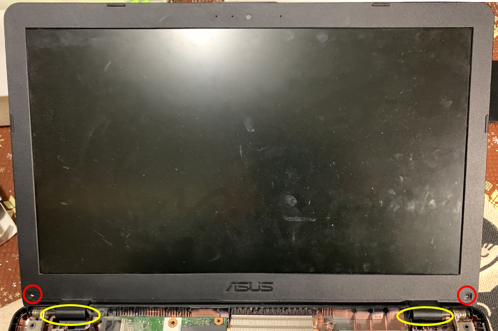 パソコンサポートTANAKA | ASUS VivoBook F542U 分解・SSD換装・液晶