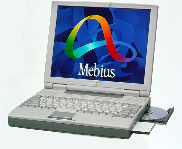 シャープ、SuperDisk搭載の「メビウスノート」廉価モデルなど