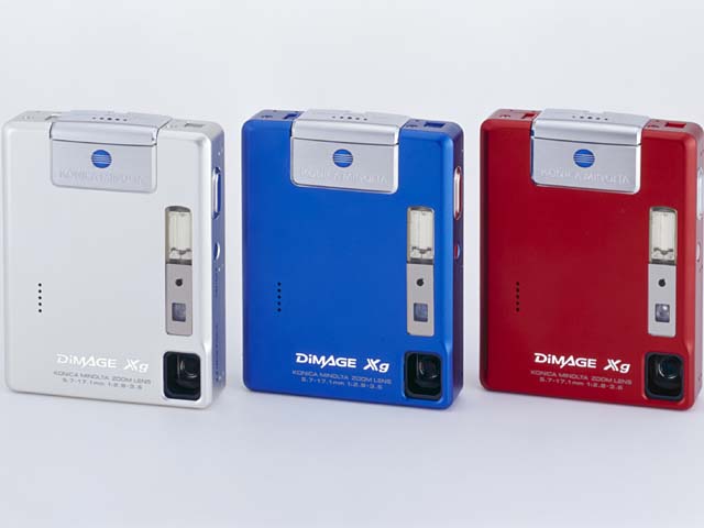 コニカミノルタ、DiMAGE Xシリーズ2機種