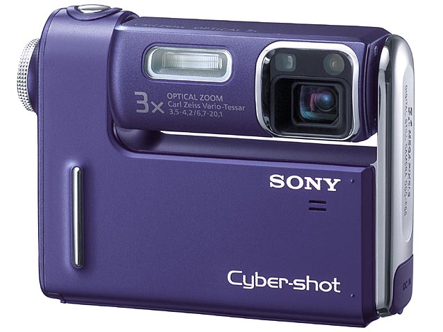 ソニー、回転レンズに光学ズームを装備した「DSC-F88」