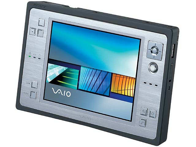 ソニー、キーボードレスの最小Windows XP機「VAIO type U」