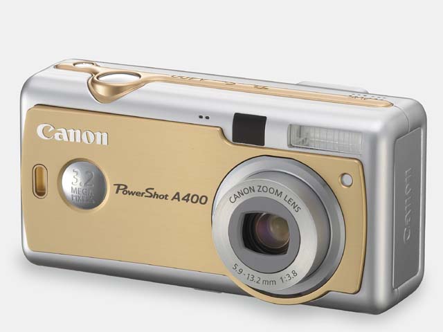 キヤノン、実売2万円台の2.2倍ズーム機「PowerShot A400」
