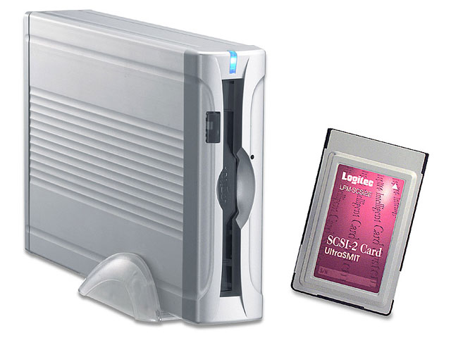 ロジテック、Ultra SCSI接続の外付けMOドライブ