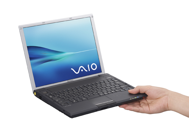 ソニー、12.1型モバイルノート「VAIO type G」