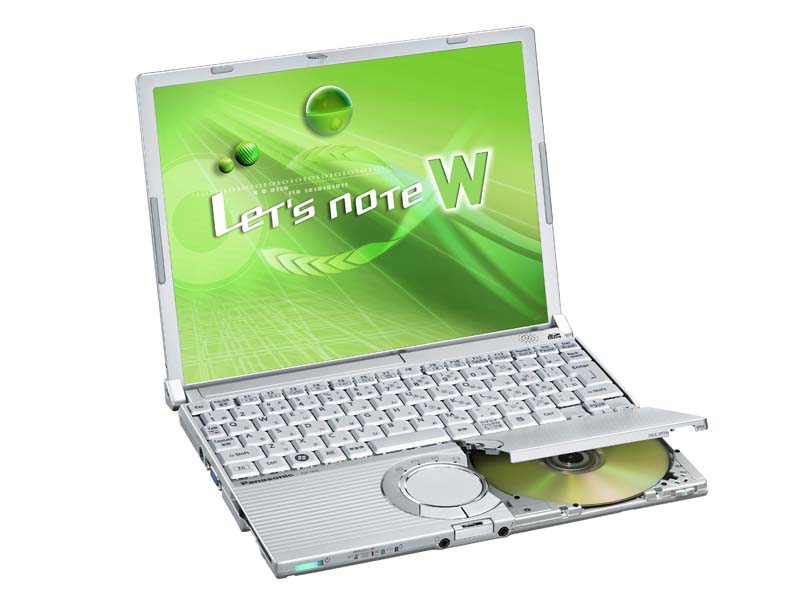 パナソニック、Core 2 Duo U7500を搭載した「Let'snote R6/T5/W5」