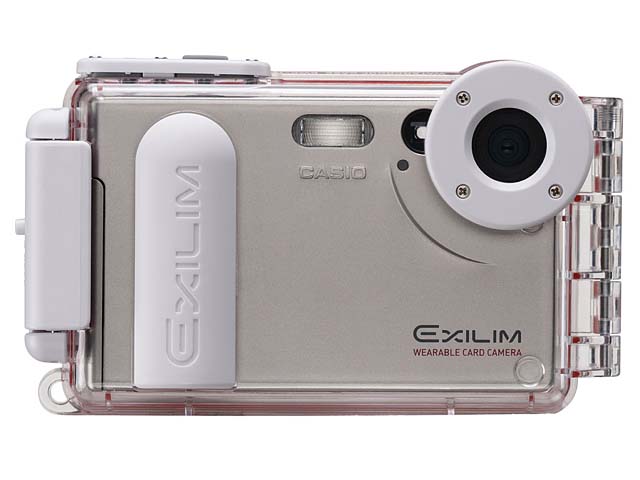 カシオ、防水ケース付きのEXILIM EX-S2