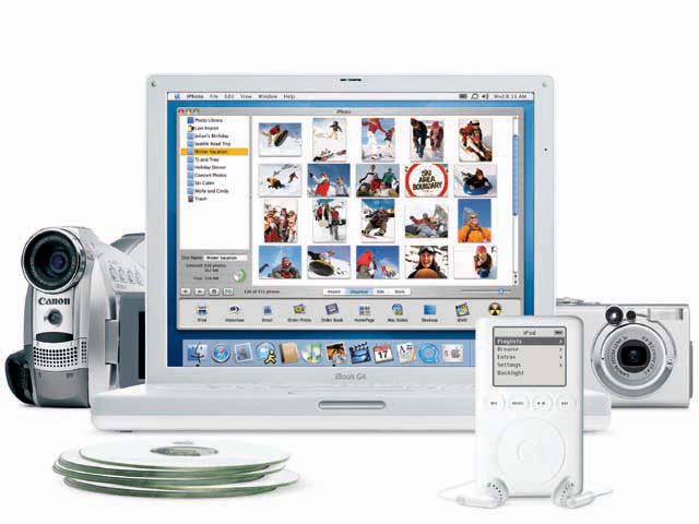 アップル、12型と14型のiBook G4