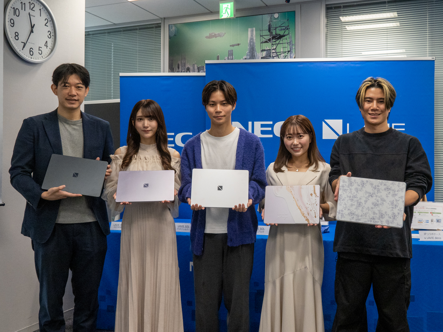 NEC PC、YouTube発のZ世代向けノート「LAVIE SOL」。長時間/長寿命