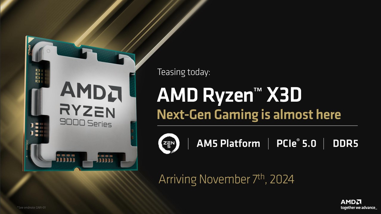 AMD、Zen 5採用のRyzen X3Dを11月7日に発売 - PC Watch