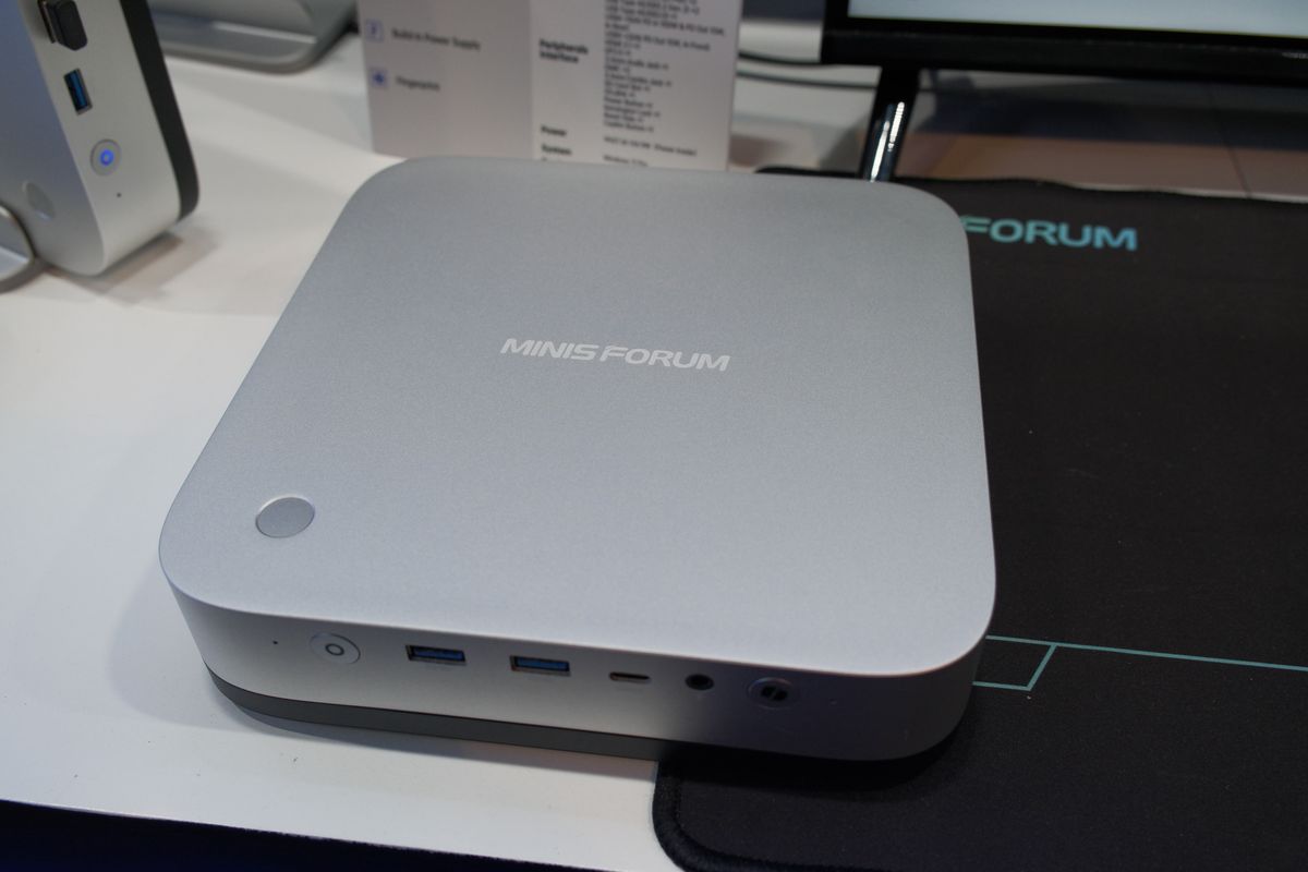 MINISFORUM、Ryzen AI 9 HX 370搭載ミニPCや開発中のNASなどを展示