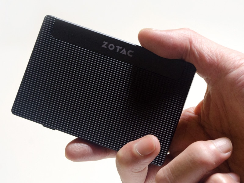 西川和久の不定期コラム】2.5インチSSDサイズのZOTAC製超小型PCを試す