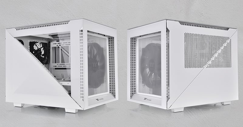 ニュース・フラッシュ】Thermaltake、キューブ型のmicroATXケース - PC
