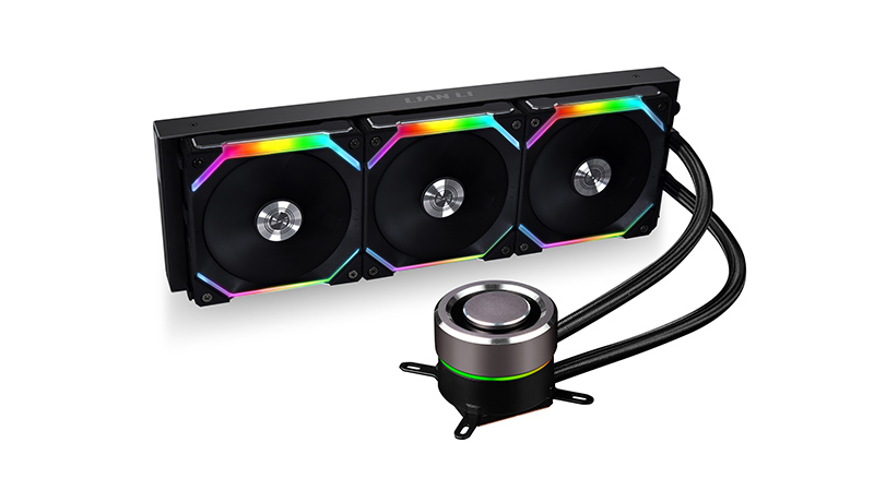 ニュース・フラッシュ】Lian Li、LED内蔵の連結型ファン搭載240mm