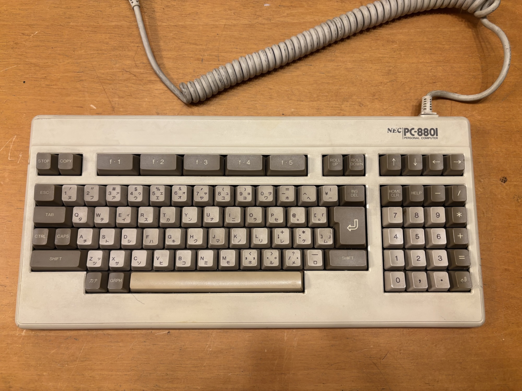 キーボードの清掃、修理（88SR) | レトロPCとか、バイクとか。